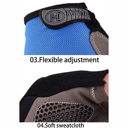 Gym Gloves Fitness Training Fingerless Men Women Bodybuilding Exercise Sports Gloves for Cycling Bicycle anti Slip Breathable
